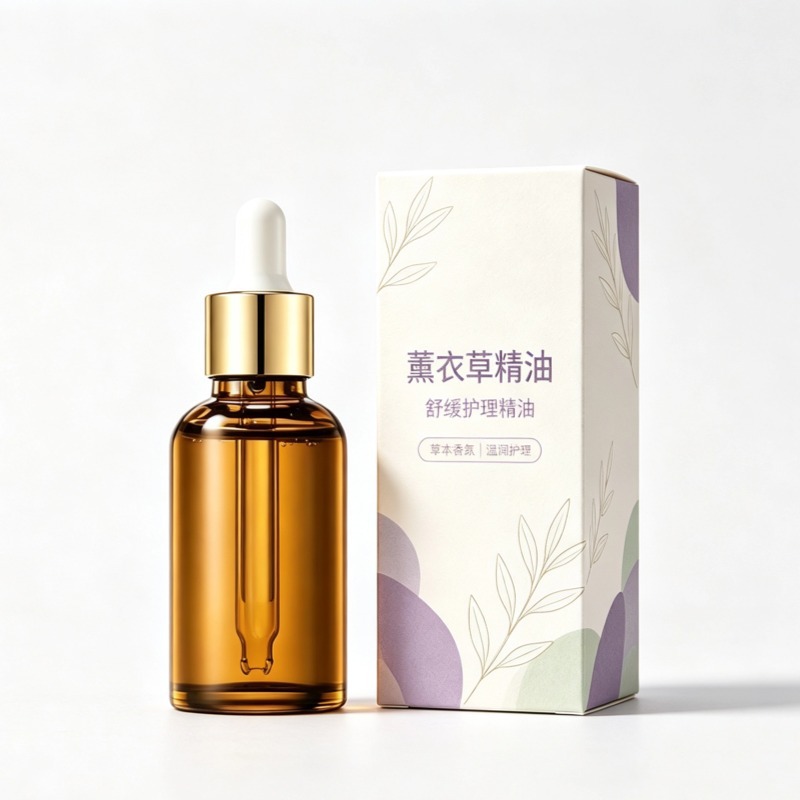 Lavender Essential Oil Xun Yi Cao Jing You Single Oil for Body Gua Sha Massage Shoulder Neck Back Customizable - Image 5