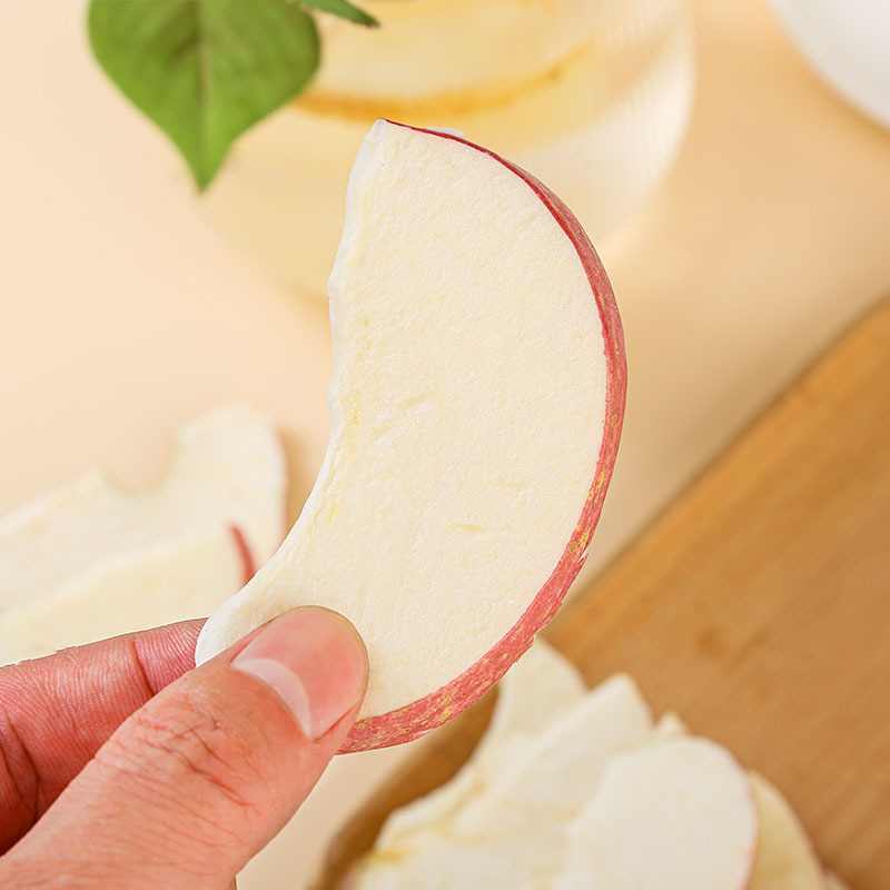 Freeze-Dried Apple Slices (Malus domestica) — Crisp FD Dried Fruit Snack, 35g Jar - Image 3