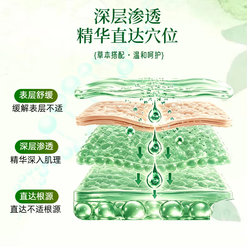 Juwantang Tou Gu Herbal Massage Cream 50g Topical Warming Balm for Neck Shoulder Back Knee Care - Image 3