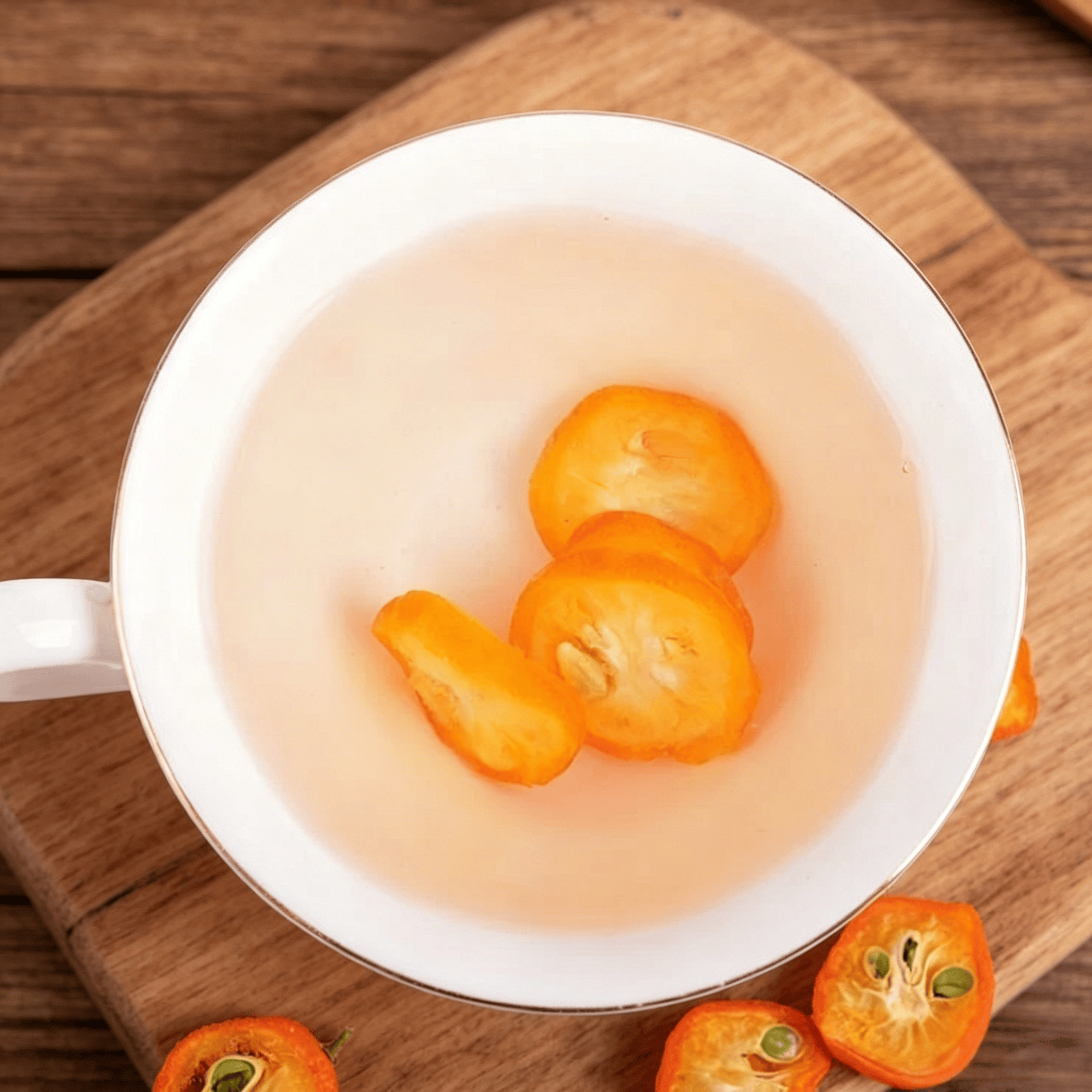 Dried Kumquat Slices Jin Ju 500g Citrus japonica Fruit Tea Slices for Hot Water Infusion - Image 3