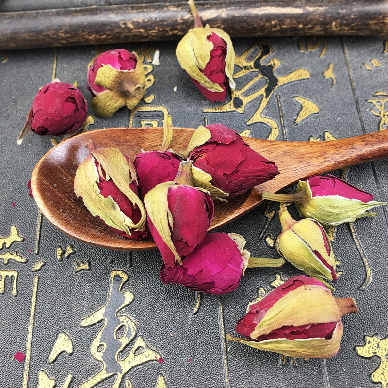 Dried Chinese Rose Flower Buds Yue Ji Hua Bulk Herbal Tea Ingredient 500g - Image 3