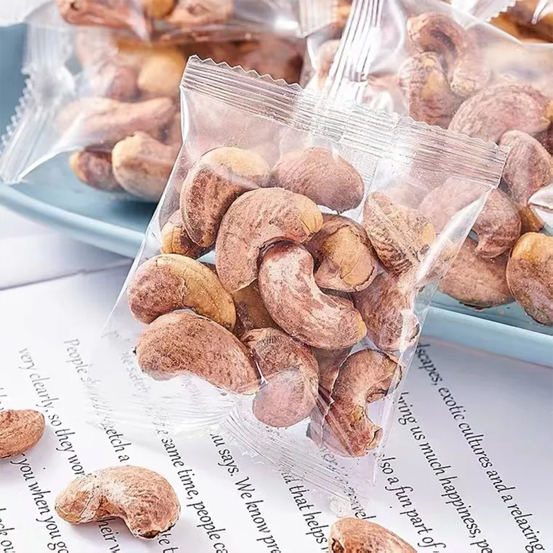 Raw Cashew Nuts with Skin Individually Wrapped Original Flavor Purple Skin Cashew Snack 10g x 50 Packs - Image 5
