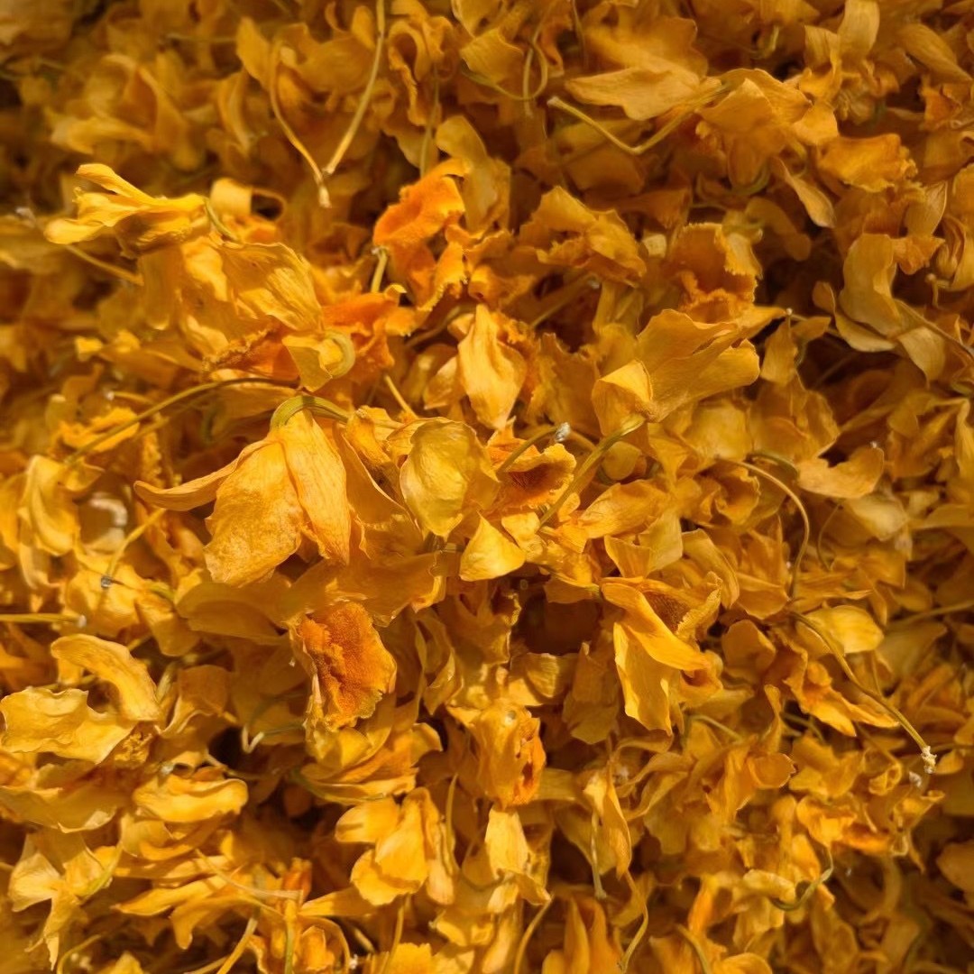 Drumstick Dendrobium Flowers (Dendrobium chrysotoxum) — Yunnan Dried Herbal Flower Tea, 1g - Image 4