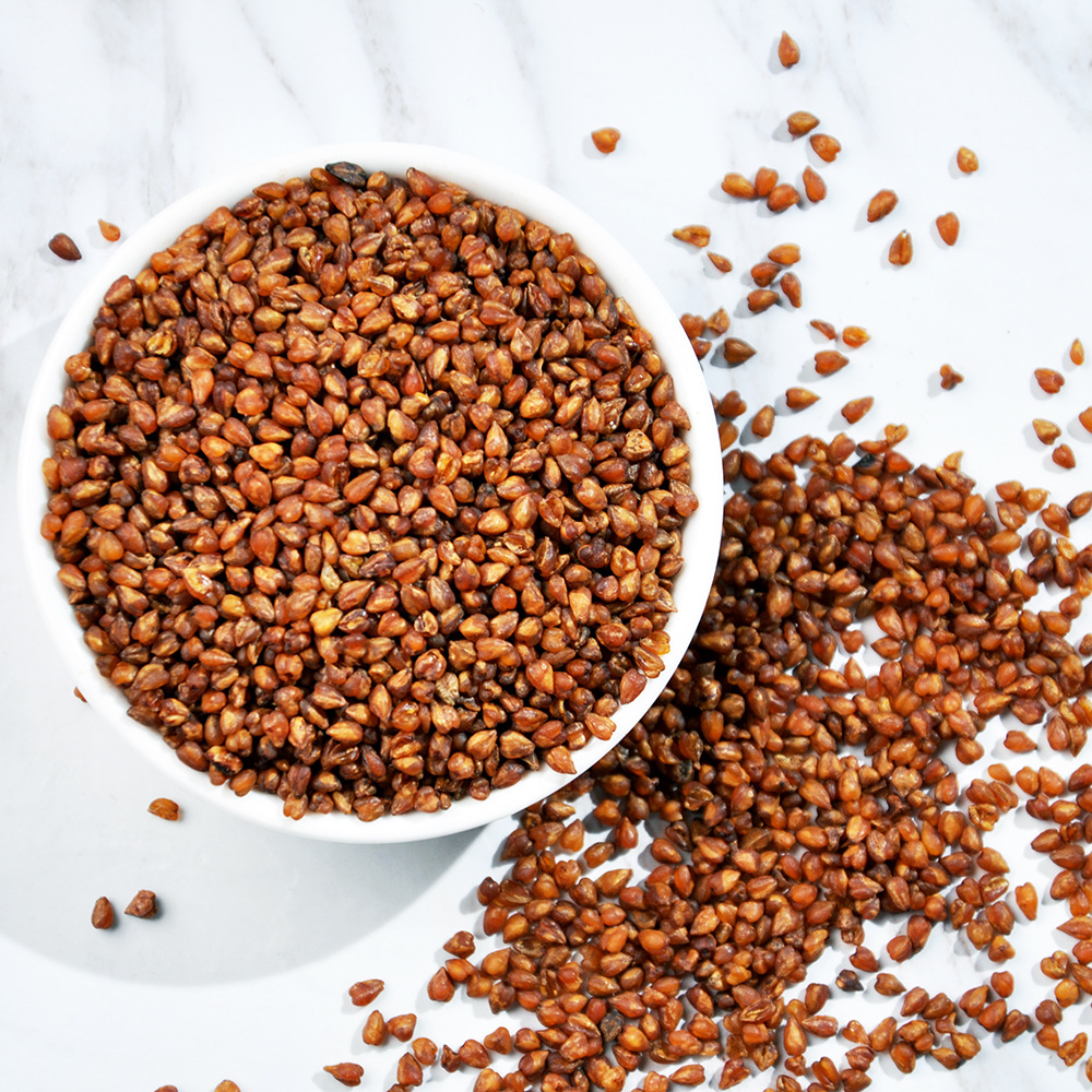 Black Tartary Buckwheat Tea Liangshan Roasted Buckwheat Sprout Herbal Tea 500g Can - Image 3