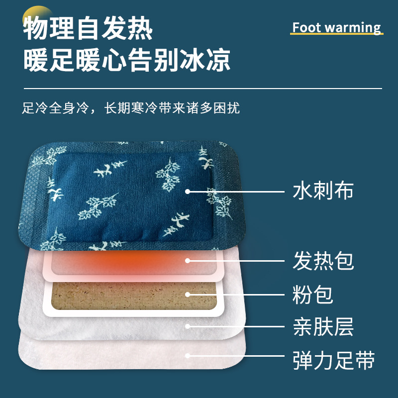Moxa Warming Patch Ai Cao 艾草 Heat Therapy Patches for Neck Knees Waist and Feet 6 Hour Warmth 80g Bag - Image 4