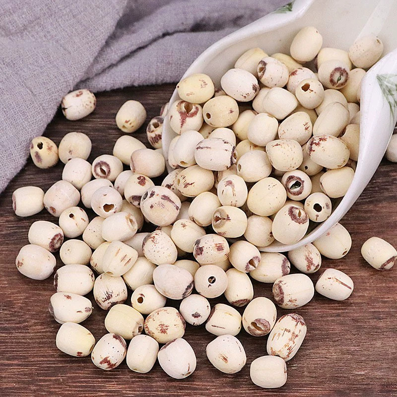 White Lotus Seeds Bai Lian Zi 500g Dried Core-Removed Seeds for Tea Soup and Congee - Image 2