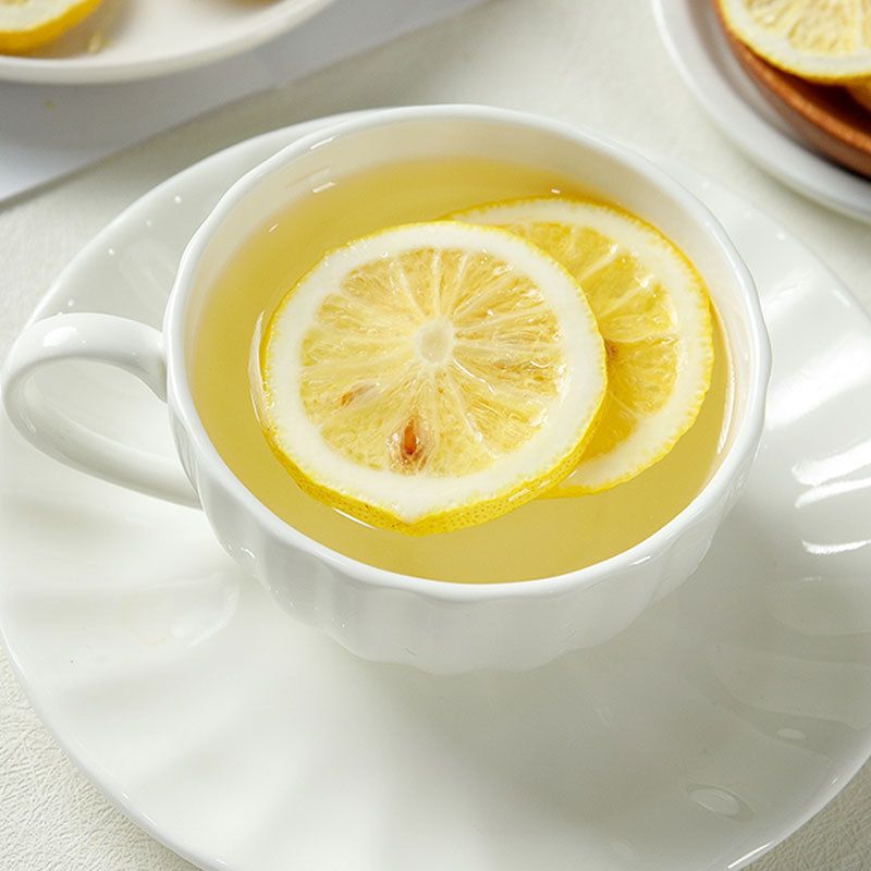 Freeze-Dried Honey Lemon Slices (Citrus limon) — 200g Pouch for Cold-Brew Fruit Tea - Image 2
