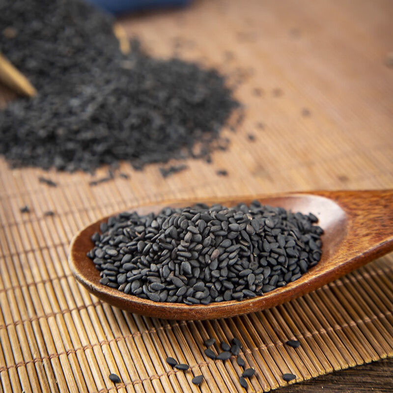 Roasted Black Sesame Seeds Hei Zhi Ma 500g Ready to Eat Farm Fresh Whole Seeds - Image 4