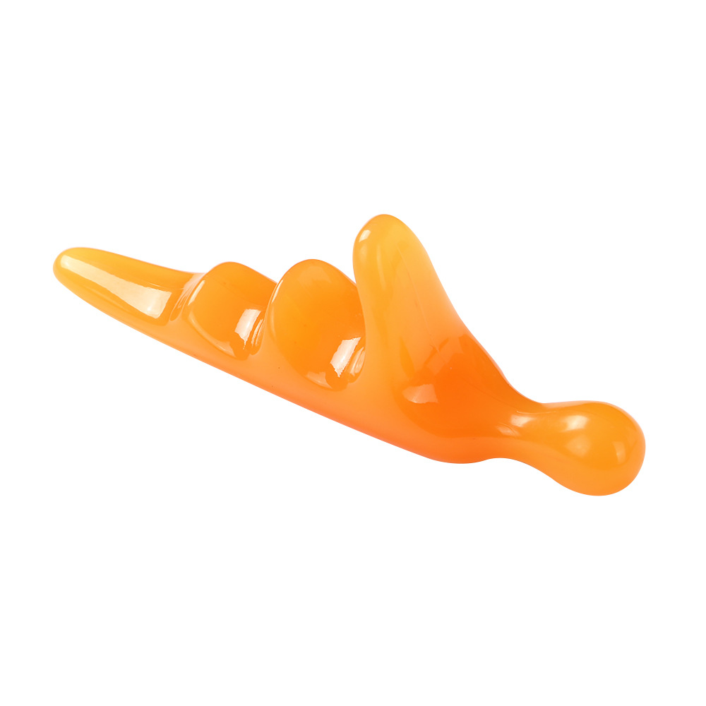 Triangle Foot Massage Stick Resin Guasha Tool for Sole Acupoint Leg Care Portable 14.5cm - Image 5