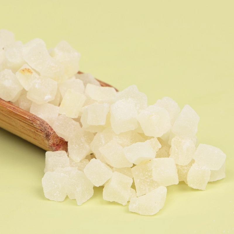 Dried White Peach Dice 500g Low Temperature Dried Fruit Tea Cubes for Peach Oolong Blends and Iced Drinks - Image 2
