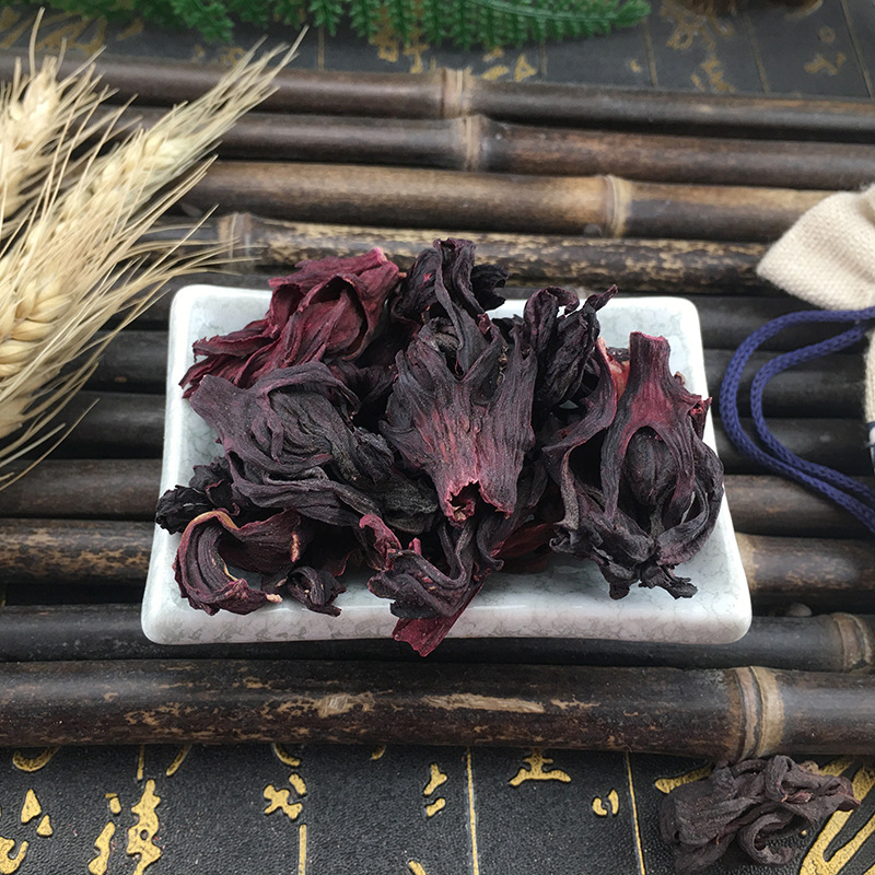 Dried Roselle Hibiscus Mei Gui Qie Loose Flower Petals for Herbal Tea and Sour Plum Drink 500g - Image 3