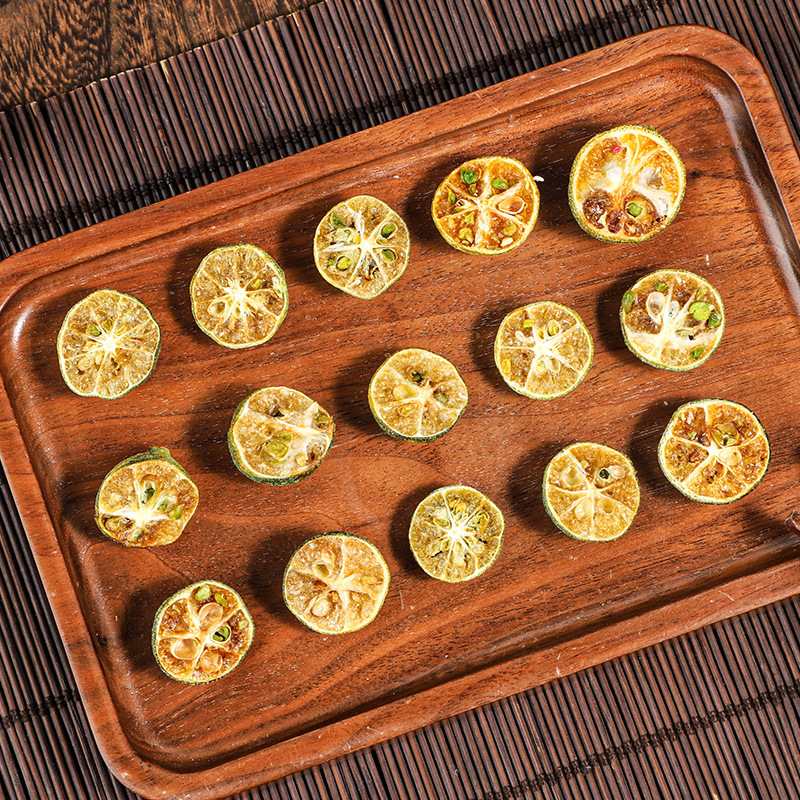 Freeze-Dried Green Kumquat (Citrus japonica) — Dried Small Citrus for Tea & Powder - Image 3