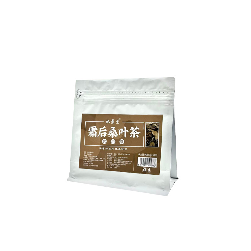 Frost-Kissed Mulberry Leaf Tea (Morus alba) — 3g × 30 Fermented Triangle Bags - Image 5