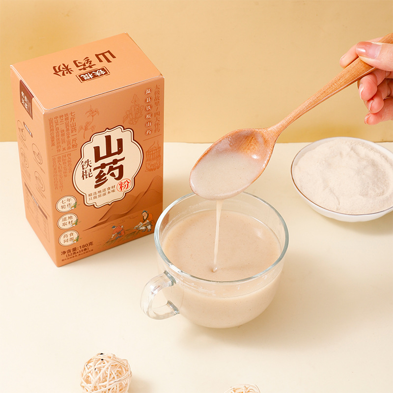 Wenxian Iron Stick Yam Powder 180g Authentic Huai Shan Yao Meal Replacement Pure Chinese Yam Powder - Image 3