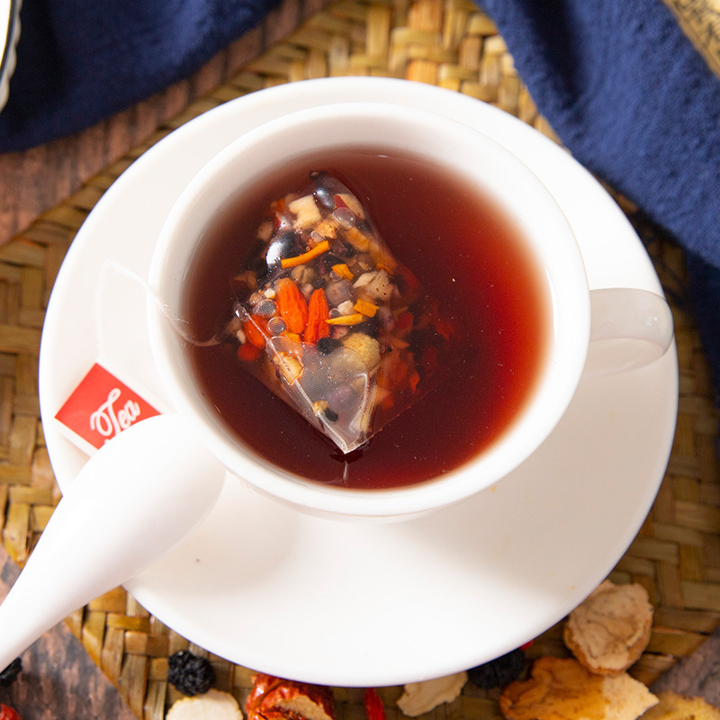 Ginseng Ten Treasure Tea Ren Shen Shi Bao Cha Herbal Blend Tea Bags 20 Bags 5g Each 100g - Image 4
