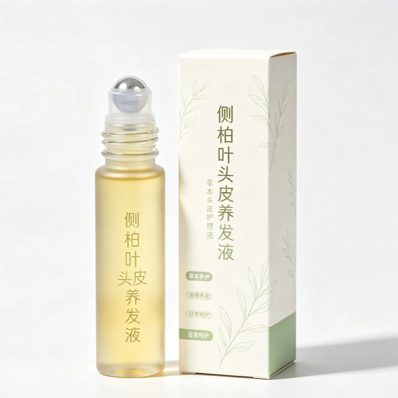 Custom He Shou Wu Fo Ti and Cacumen Platycladi Herbal Hair Care Liquid Tea Seed Shampoo for Scalp Cleansing - Image 5