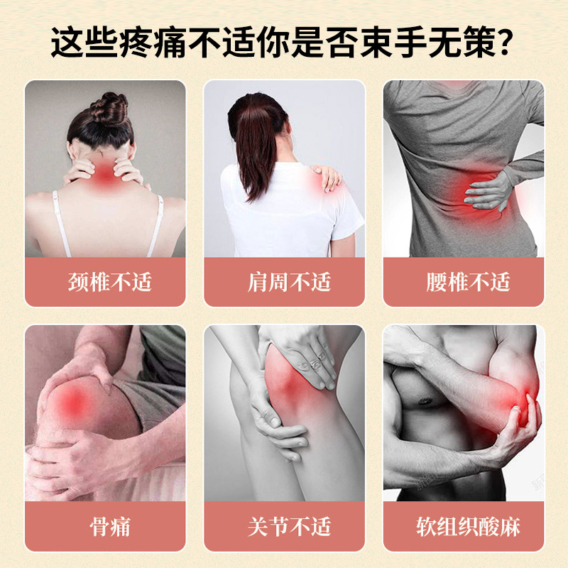 Neck Shoulder Waist Leg Pain Relief Cream Herbal Massage Cream 20ml External Topical Application - Image 2