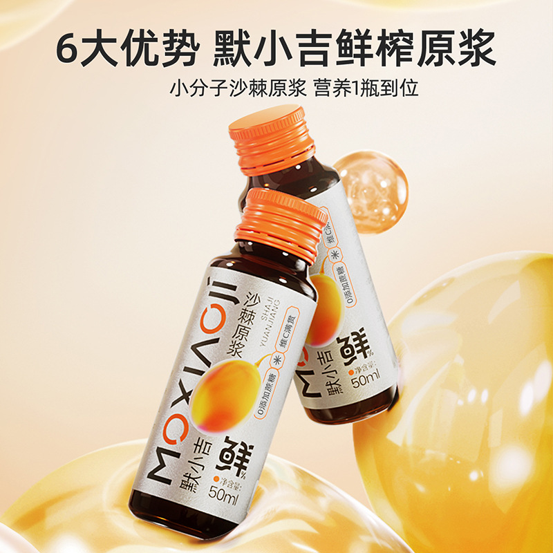 Sea Buckthorn Juice Puree 500ml Gift Box Ready to Drink Sha Ji Yuan Jiang - Image 2