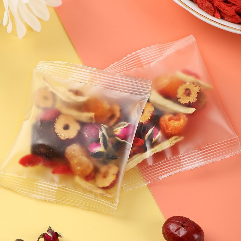 Rose Ginger Tea with Red Ginseng Astragalus Goji and Red Date 120g Brown Sugar Tea Bags - Image 2