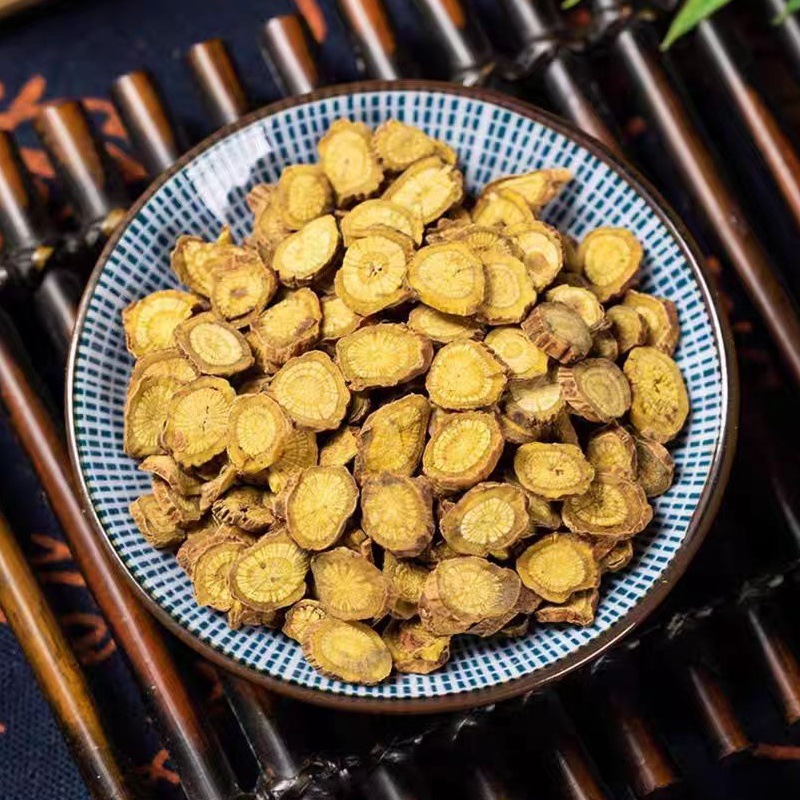 Huang Qin Slices (Scutellaria baicalensis) — Shanxi Dried Root, 500g - Image 2