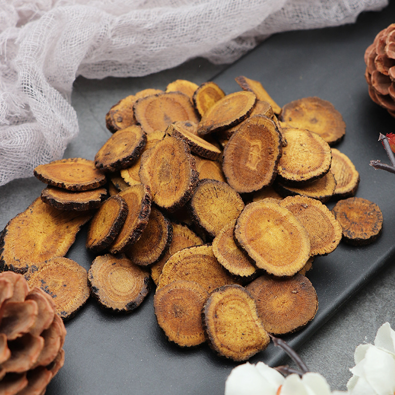 Premium Zhi Gan Cao Honey-Fried Licorice Root Slices 500g for Traditional Herbal Decoctions and Daily Teas - Image 2