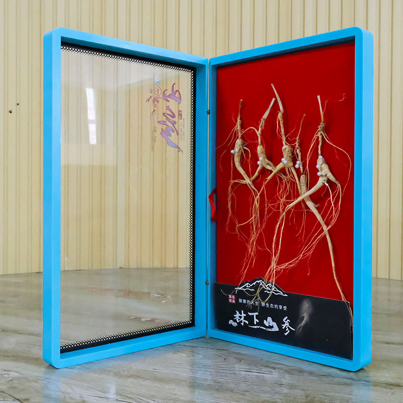 Changbai Mountain Understory Ginseng Gift Box Sun-Dried Whole Root for Soup and Tea - Image 4