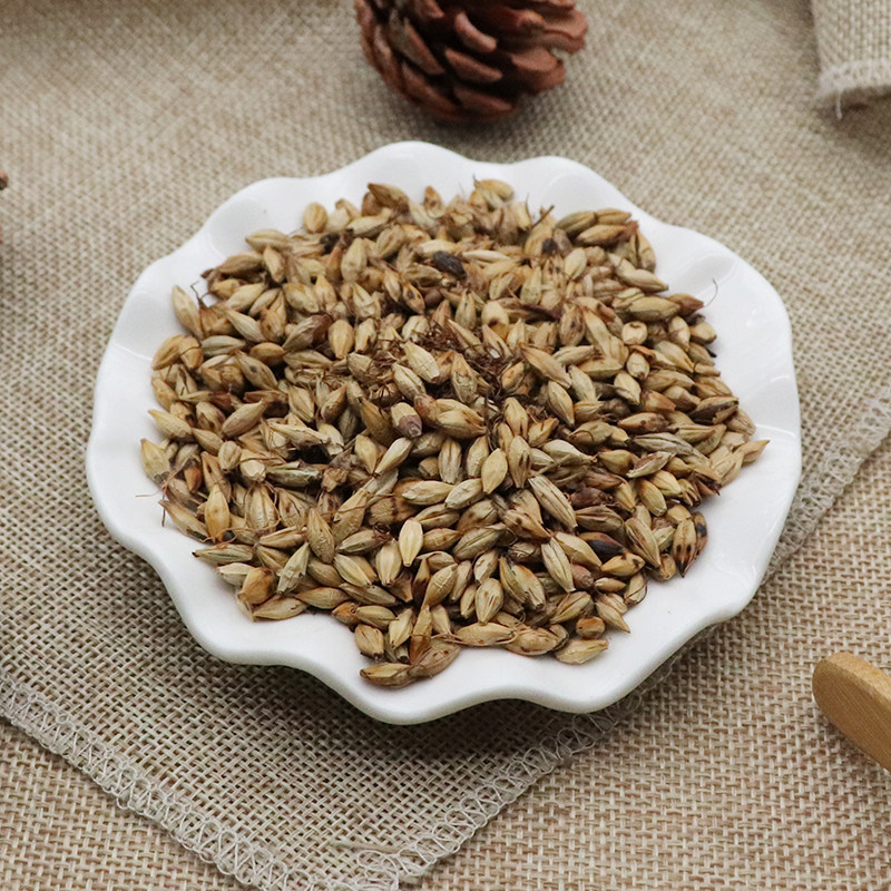 Fried Malt Germinated Barley Sprout Mai Ya 500g Dried Herb for Herbal Tea and Decoction - Image 3