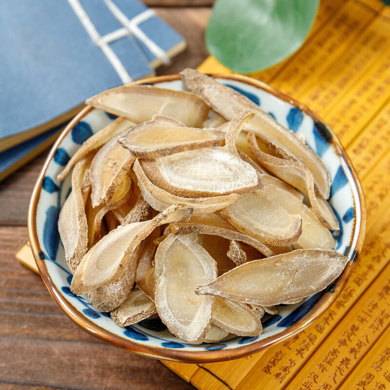 Dried Turmeric Tuber Slices Yu Jin 500g Selected Curcuma Root for Herbal Tea and Decoction - Image 4