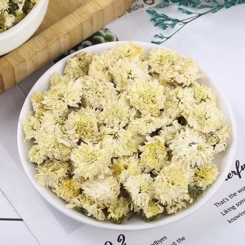 Huangshan Gongju Chrysanthemum Tea 500g Dried White Chrysanthemum Flowers Ju Hua Herbal Infusion - Image 3