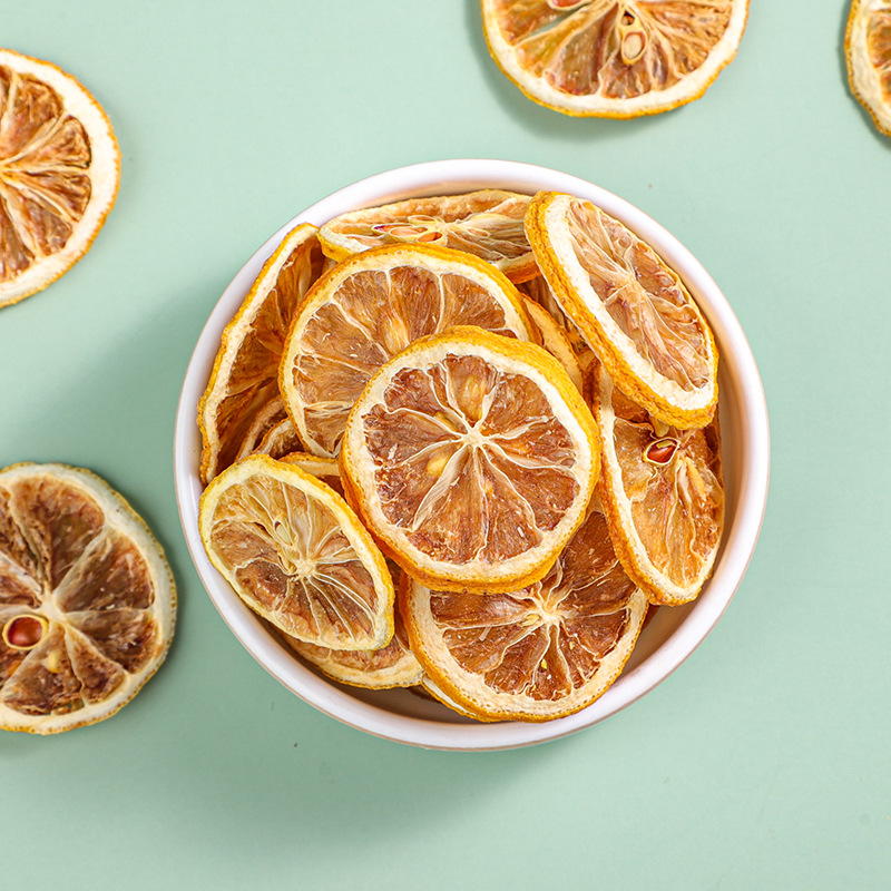 Dried Lemon Slices Ning Meng Pian 500g Bulk Dehydrated Fruit Tea Slices for Herbal Infusions and Culinary Use - Image 3