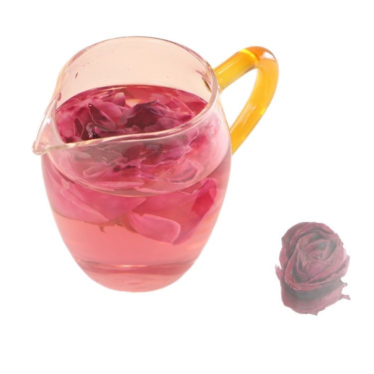 Mo Hong Rose Bud Tea Dried Yunnan Rosa Rugosa Flower Crowns Freeze Dried Edible Herbal Floral Tea 30g Jar - Image 5