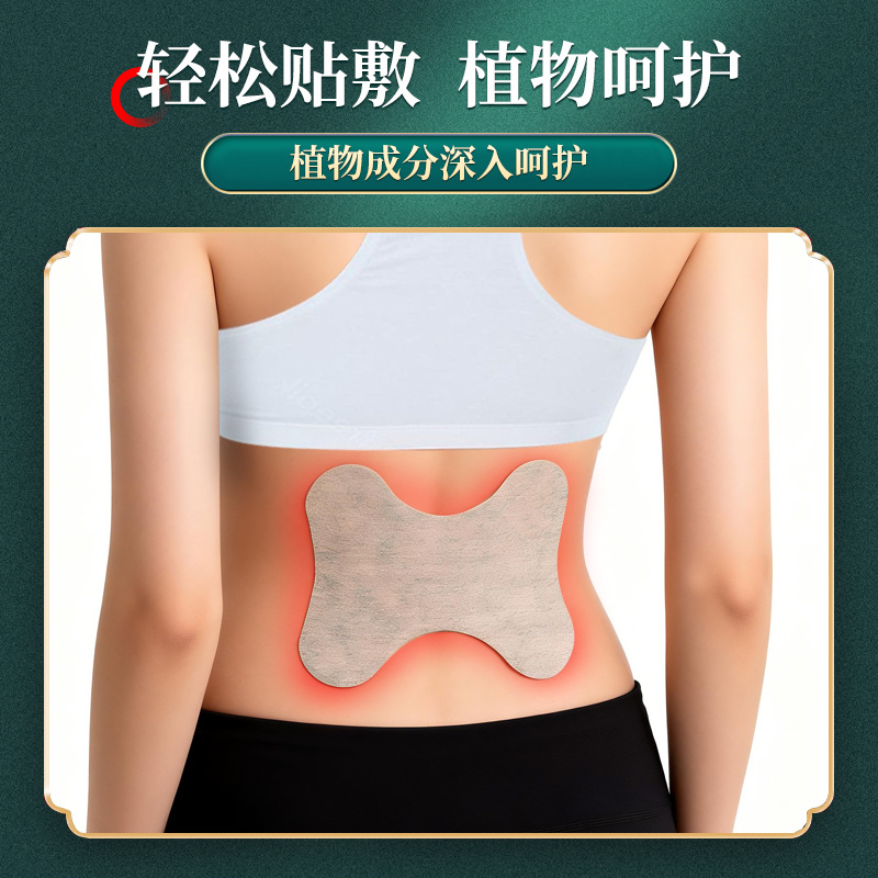 Mugwort Lumbar Patch Ai Cao Moxibustion Warming Back Patch with Artemisia argyi Leaf Herbal Topical Support 2g - Image 3