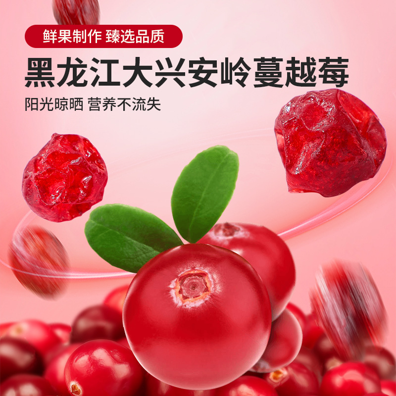 Dried Cranberry Fruit Snack for Baking Office Snacking 350g - Image 2