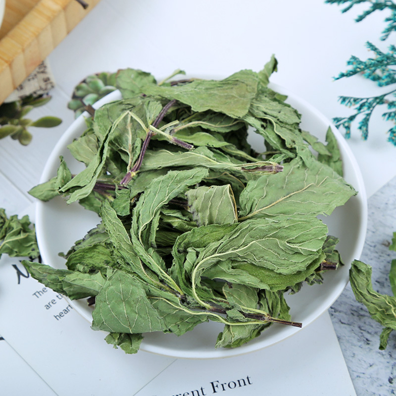 Dried Mint Leaf Tea Bo He Ye 500g Loose Herbal Tea for Brewing and Culinary Use - Image 2
