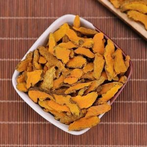 Turmeric Slices (Curcuma longa) — Dried Jiang Huang Rhizome, 500g Food-Herb