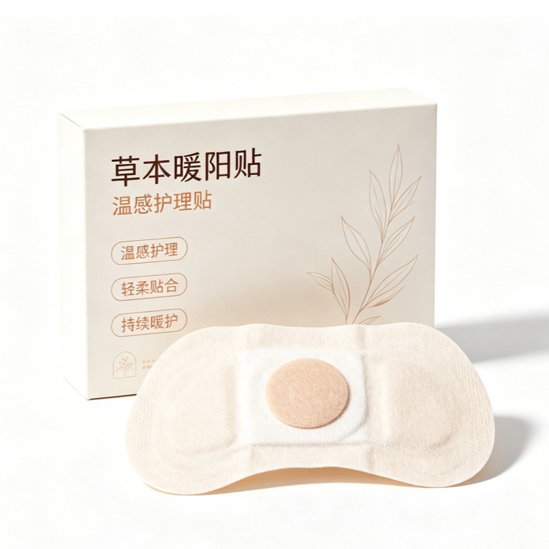 Dendrobium Rehmannia Warm Yang Herbal Patch Large Size Waist Back Support with Mugwort - Image 5