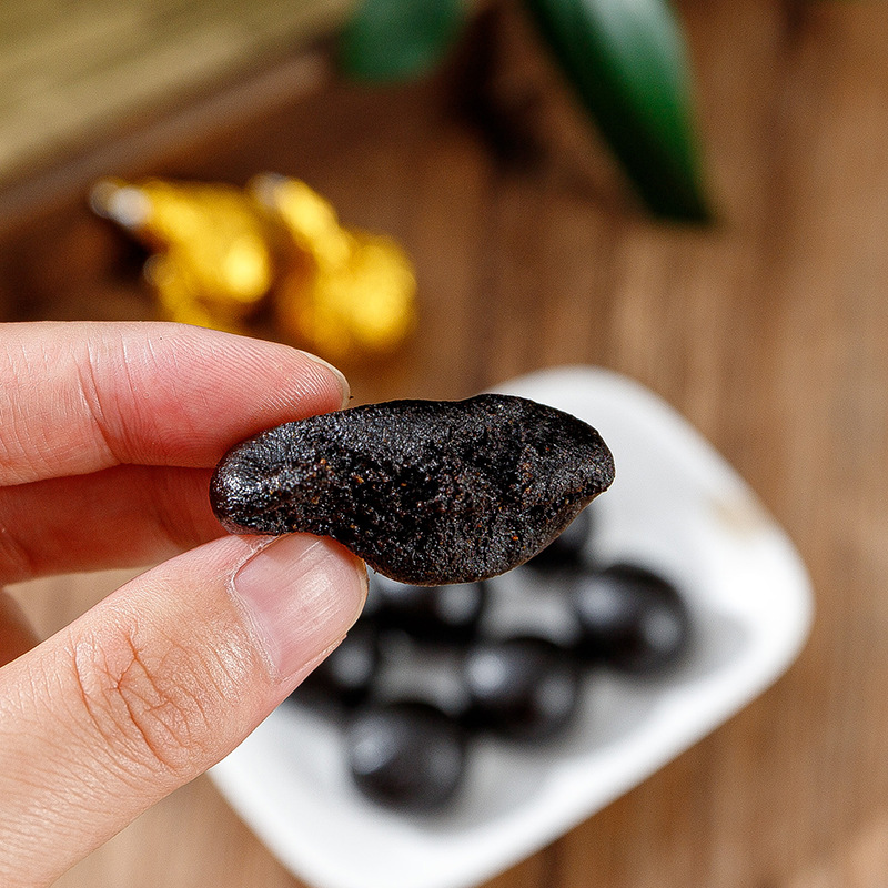 Nine-Steam Nine-Sun Dried Huang Jing Pills (Polygonatum sibiricum) — Traditional Handcrafted Herbal Paste Pills - Image 2