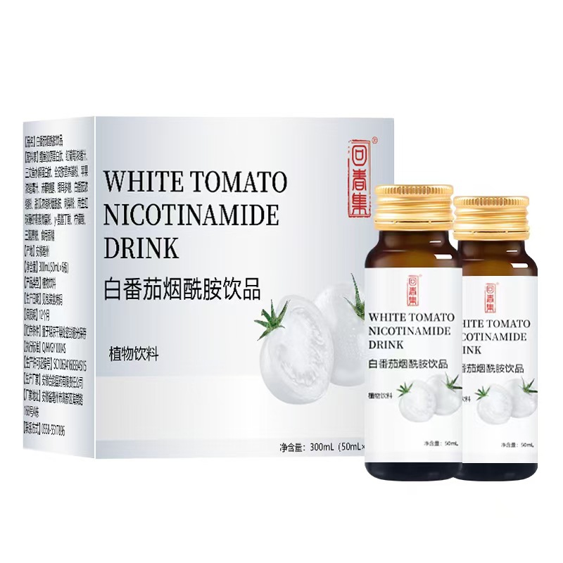 White Tomato & Nicotinamide Botanical Drink — Plant Protein Beverage, 300ml Boxed - Image 5