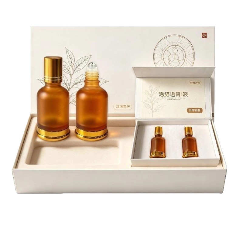 Huoluo Tougu Herbal Liniment Kit Warming Massage Oil for Stiff Knees and Joints External Therapy Set - Image 5