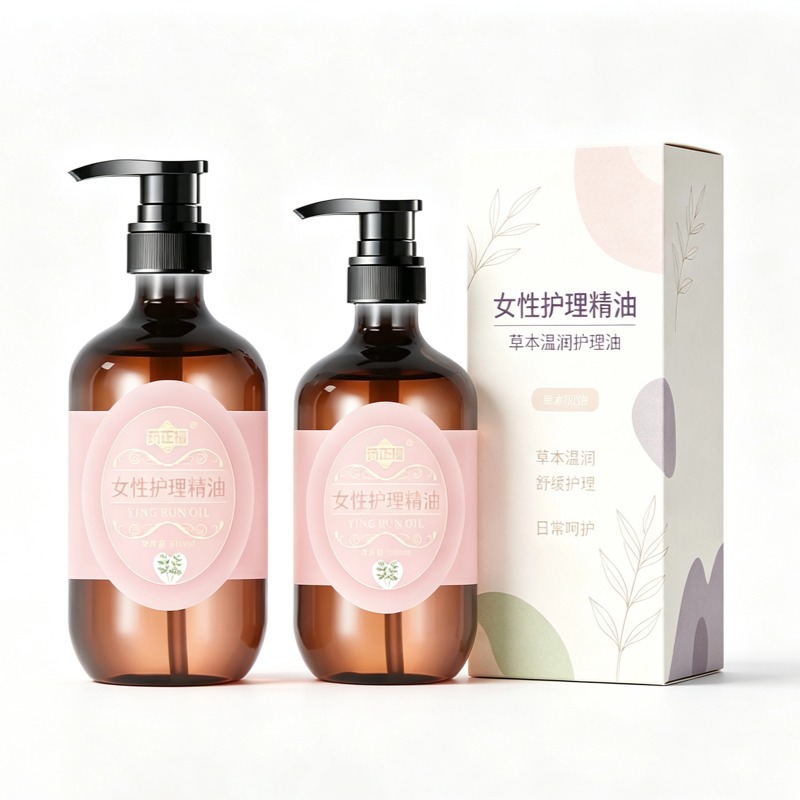 Zhen Ai Ying Run Massage Oil Rose Body Oil for Couples Non-Rinse Topical Care - Image 5