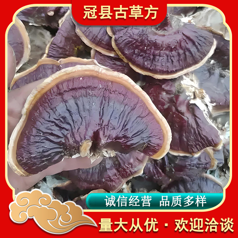 Whole Reishi Mushroom Slices 500g Ling Zhi for Tea and Soup - Image 2