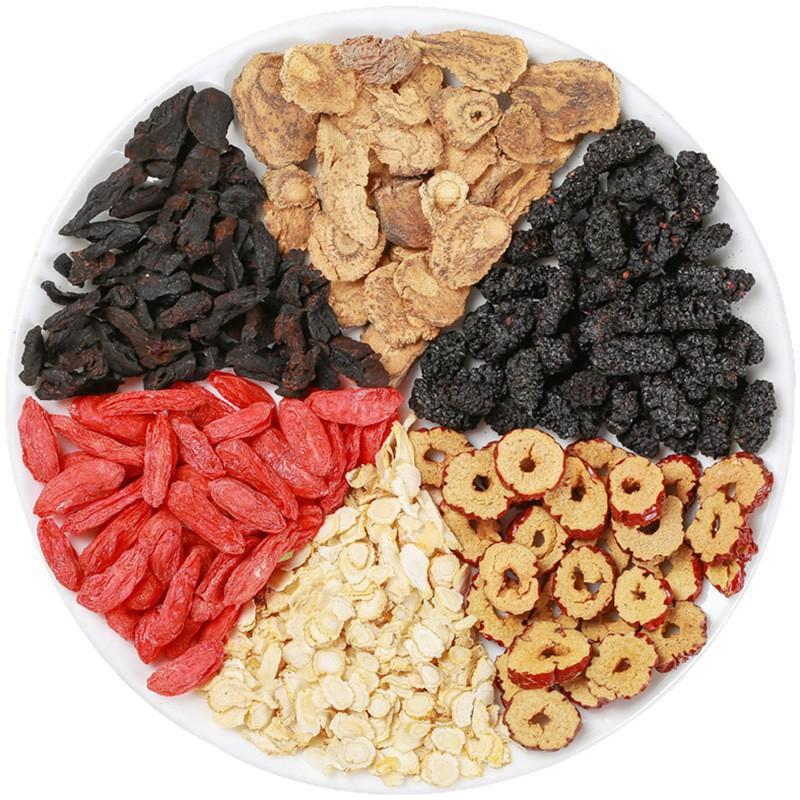 Wubao Tea Ginseng Goji Herbal Tea Bags Mens Wellness Brew for Late Nights 100 Bags - Image 5