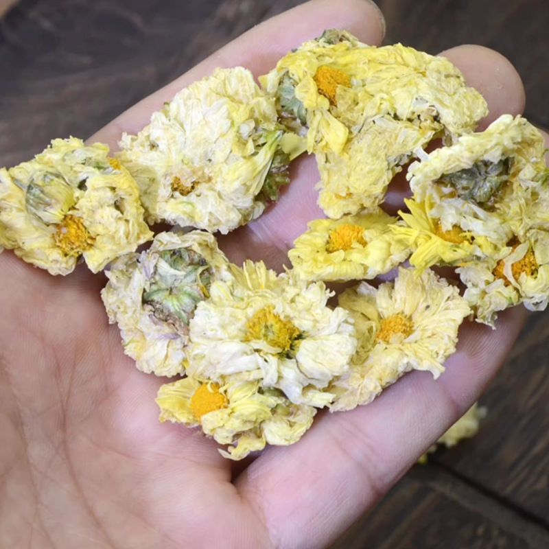 Hang Bai Ju Dried Chrysanthemum Buds Loose Herbal Tea 50g Tongxiang Hangzhou - Image 2