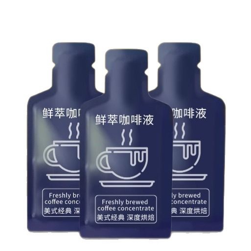 Fresh Extract Black Coffee Liquid 30ml Sticks Sugar Free Fitness Partner 30 Pack 900ml - Image 5