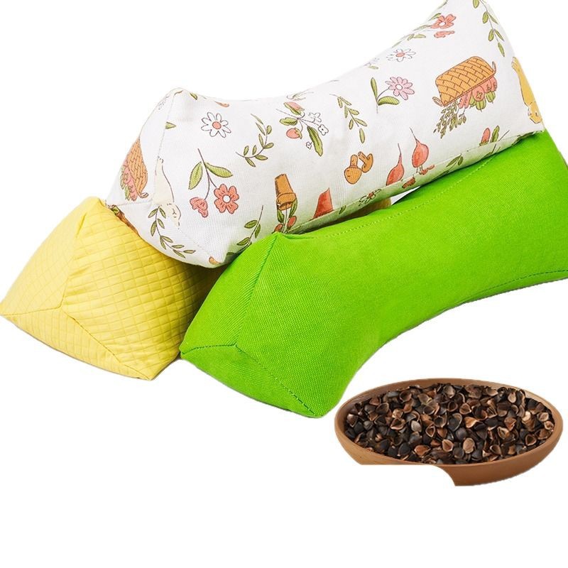 Buckwheat Cervical Pillow Qiao Mai Ke Neck Support Pillow 500g Candy Shape for Office Napping and Home Use - Image 5