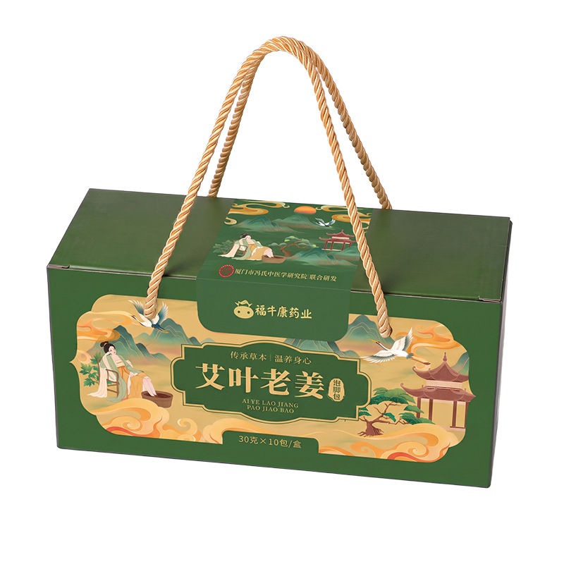 Ginger and Mugwort Foot Soak Packs Jiang Ai Zu Yu Bao 30g x 10 Bags Herbal Foot Bath for Relaxation - Image 5