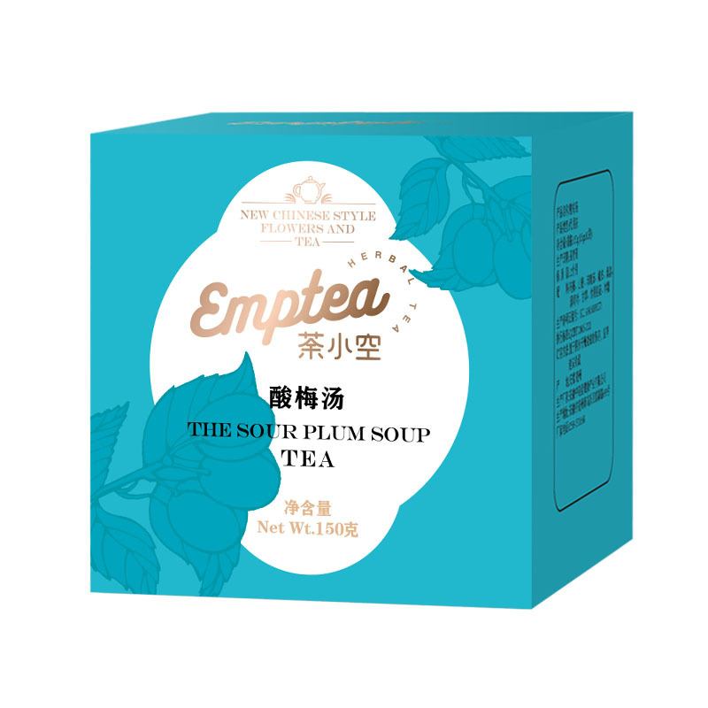 Old Beijing Sour Plum Drink Herbal Tea Bags (Suan Mei Tang) — Cold-Brew Osmanthus Triangle Pack - Image 5