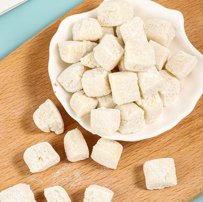 Almond Seven White Cake Xingren Qibai Gao Traditional Herbal Pastry No Added Sucrose 250g Bottle - Image 2