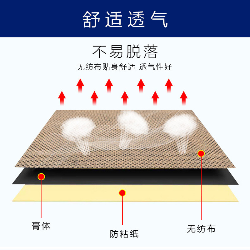 Tibetan Snake Bone Pain Relief Patch Self Heating Neck Shoulder Plaster 8 Patches Per Box - Image 3