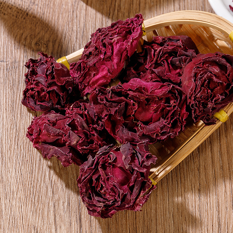 Mo Hong Rose Dried Flower Tea (Rosa spp.) — First-Harvest Large Buds, Sulfur-Free, 40g - Image 3